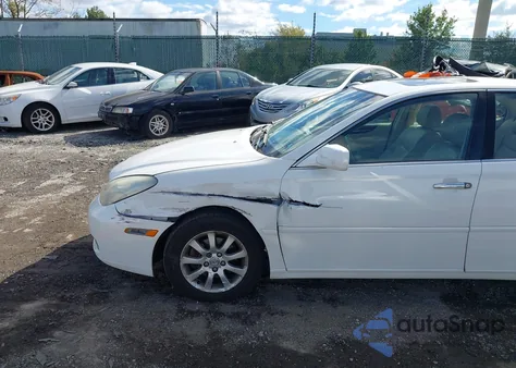 2003 Lexus Es 300 из США, поврежденный, VIN JTHBF30G630147383